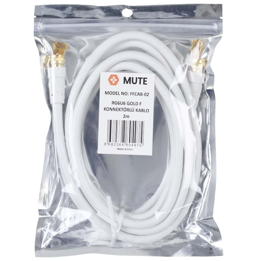 Mute 2 Mt Rg-6 Ff Kablo FFCAB-02