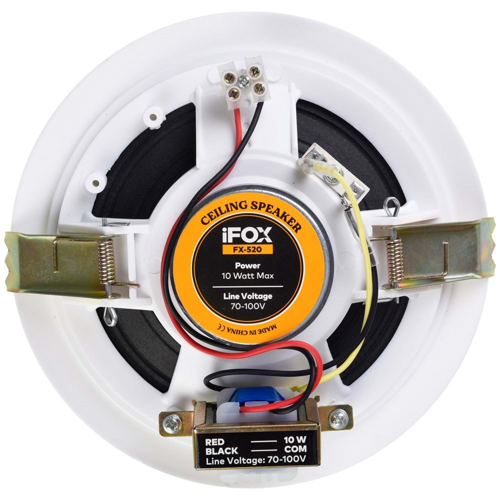 İFOX 10W 13 Cm 100V Tavan Hoparlörü FX-520 T