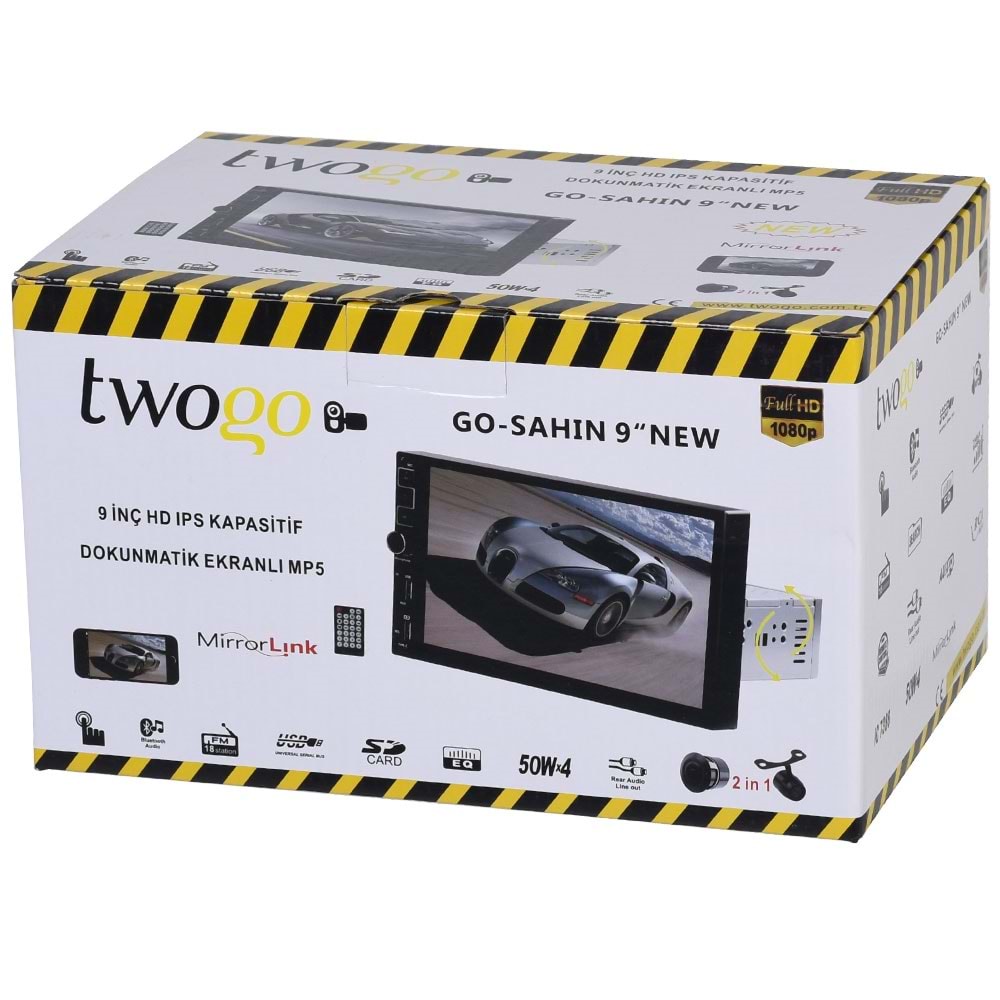 TWOGO 7'' Bluetooth ve USB Girişli Mirrorlink Double Tofaş Uyumlu GO-ŞAHİN