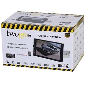 TWOGO 7'' Bluetooth ve USB Girişli Mirrorlink Double Tofaş Uyumlu GO-ŞAHİN