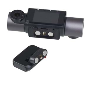 TWOGO 2'' Ekranlı 3 Kameralı GPs Li Dvr GO-XRAY3