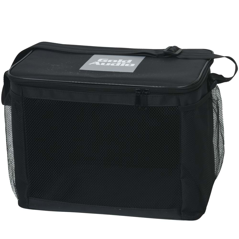 GOLD AUDİO 100W Bluetooth ve USB Girişli 2 El 1 Kafa Mikrofonlu Kayıtlı Şarjlı Portatif Amfi GTX-6 EEK