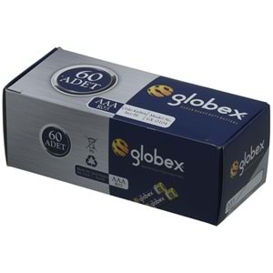 GLOBEX AAA Çinko Karbon İnce Pil 4 Lü Shirink GX-0104