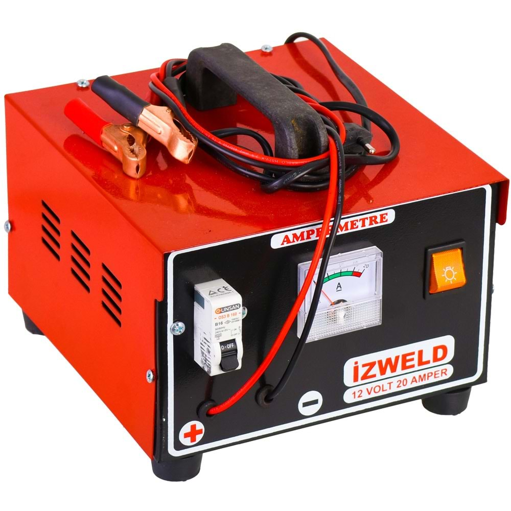 İZWELD 12V 20A Akü Şarj HS-1220