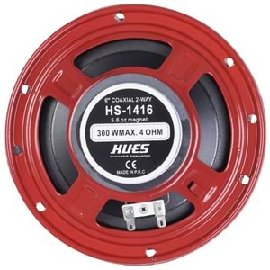 HUES 16 Cm 300W Oto Hoparlör HS-1416