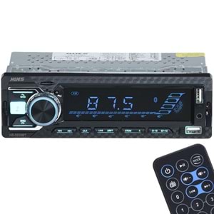 HUES Çift Bluetooth ve USB Girişli Radyo Oto Teyp HS-3200 BT