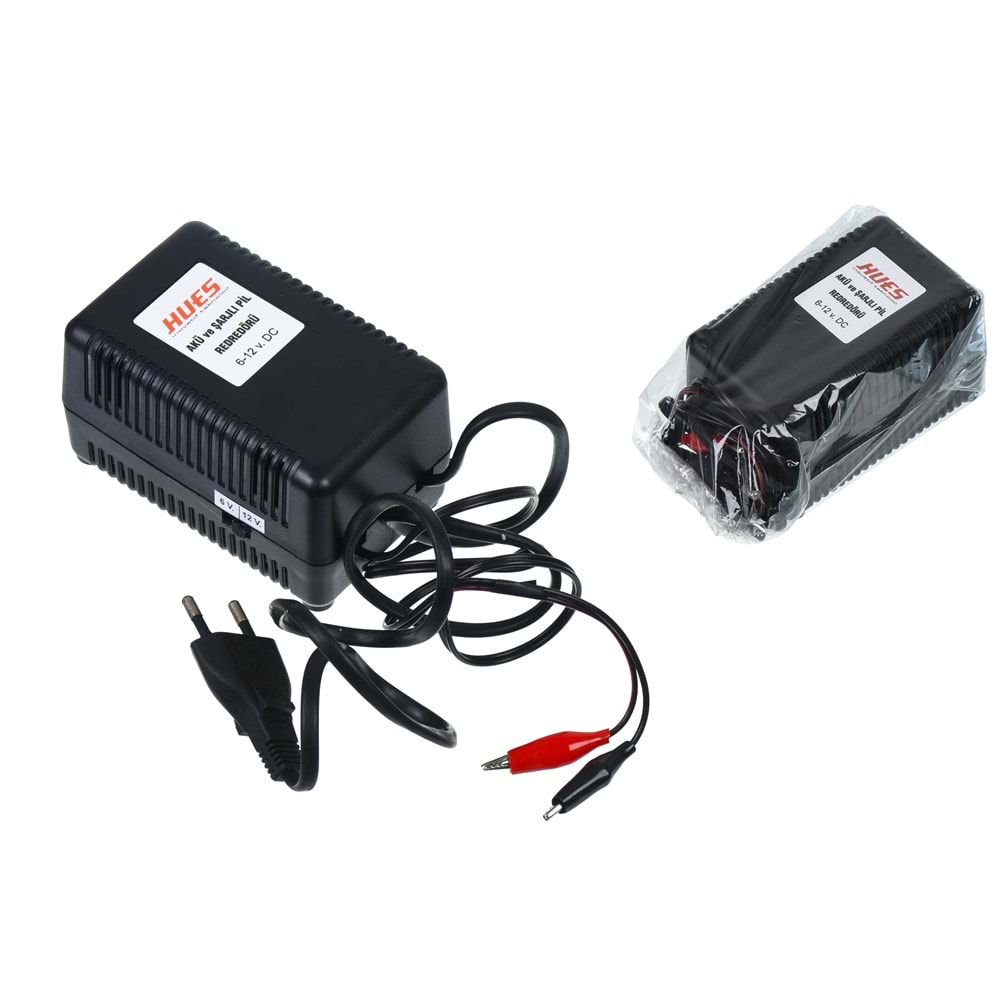 HUES 6-12V 1000 Ma Akü Şarj Cihazı HS-612