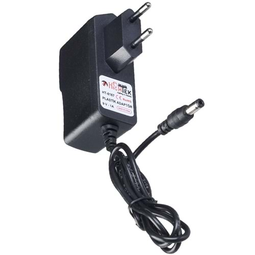 HIGHTEK 9V 1A Smps Piriz Tipi Adaptör Ht-9 HT-8167