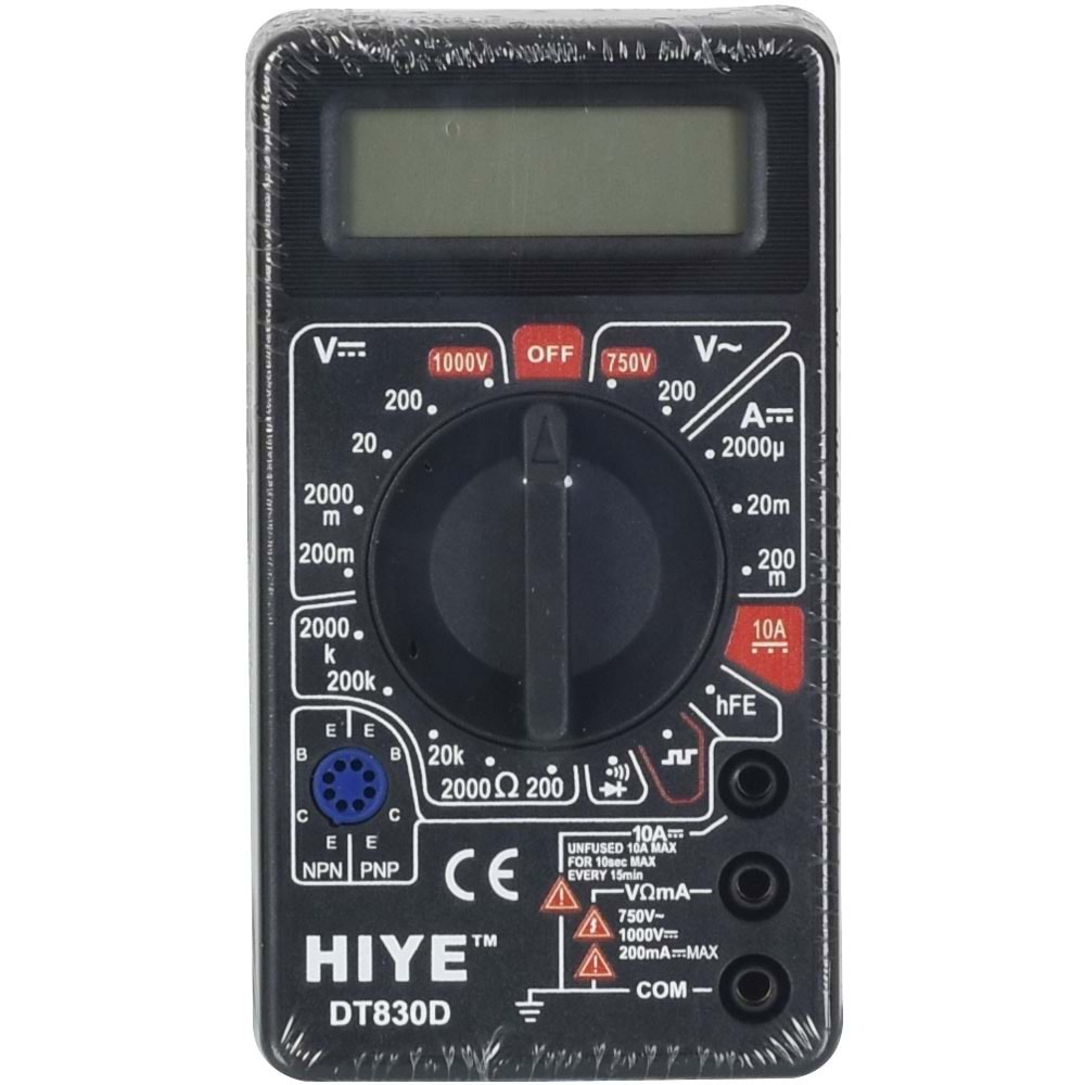 HIYE Hy-830 D Dijital Ölçü Aleti HY-DT-830 D