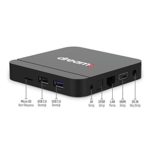 DREAMSTAR 4Gb Ram -32Gb Hafıza Androıd 14 Tv Box İ-4 4-32