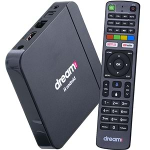 DREAMSTAR 4Gb Ram -32Gb Hafıza Androıd 12 Tv Box İ-4 4-32