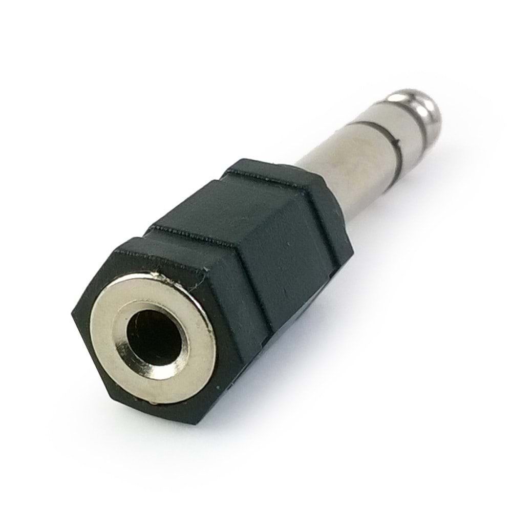 3,5 Mm Dişi-6,3 Mm ERKek Plastik Çevirici Jak JKF-022