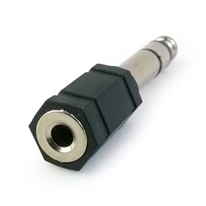 3,5 Mm Dişi-6,3 Mm ERKek Plastik Çevirici Jak JKF-022