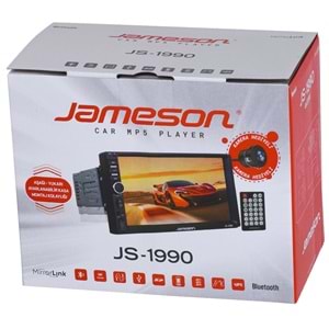 JAMESON 7'' Slim Ayarlanabilir Bluetooth ve USB Girişli Radyo Double Teyp JS-1990