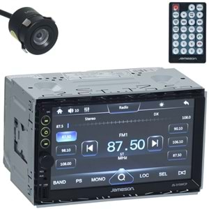 JAMESON 7'' Bluetooth ve USB Girişli Wifi Car Play Radyo Double Teyp JS-310 WCP