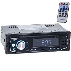 JAMESON Çift Bluetooth ve USB Girişli Radyo Oto Teyp JS-435 BT