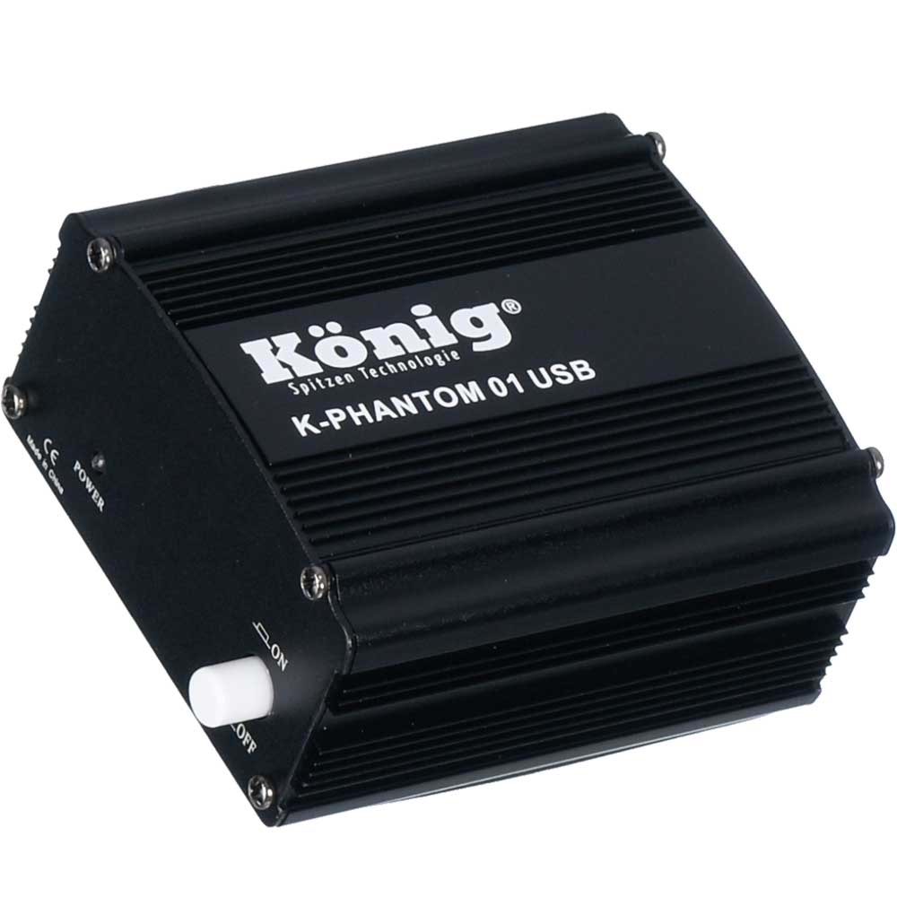 KONIG 48V Usb Phantom Power K-PHANTOM-01 USB