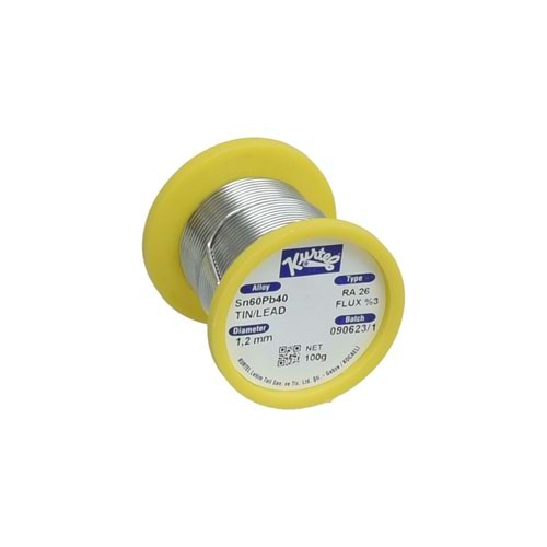 KURTEL 100 Gr 1,2 Mm Lehim Teli KL-100-1,2