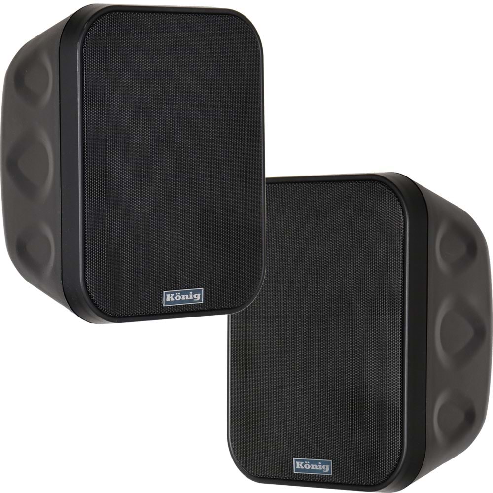 KONIG 13 Cm 200W 2 Yollu 100V Siyah Marine Sutun Hoparlör KSW-5TB
