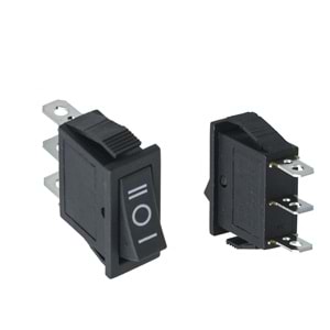 HIGHTEK Tekli Dar Işıksız Anahtar On Off On 3P LDS115