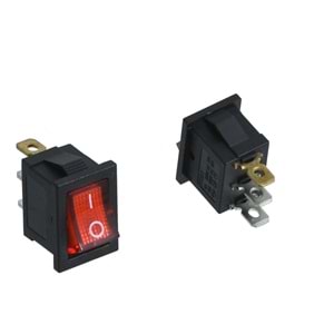 HIGHTEK Mini Işıklı Anahtar On Off 3P LDS118