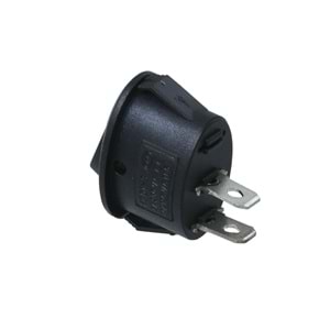 HIGHTEK Oval Işıksız Anahtar On Off 2P LDS134 C