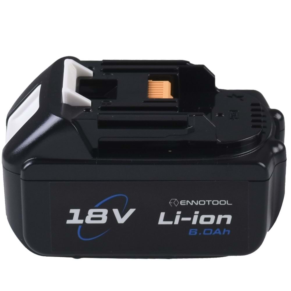 ENNOTOOL 18V 6 Ah Makita Bl1830 Matkap Bataryası A60218003 MAKİTA-BL1830