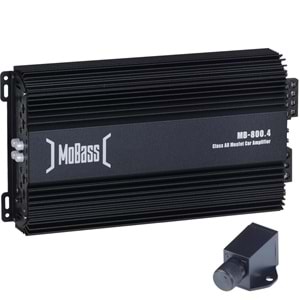 MOBASS 4 Kanal 800W Amfi MB-800.4