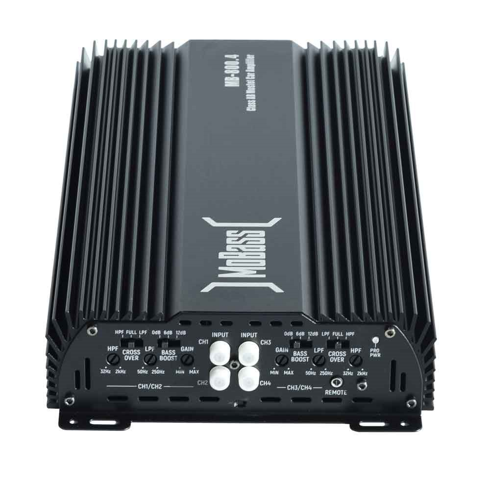 MOBASS 4 Kanal 800W Amfi MB-800.4