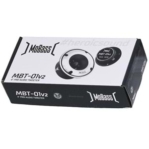 MOBASS 4 İnç 50W RMS Profesyonel Tweeter Hoparlör MBT-01 V2