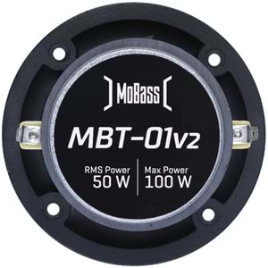 MOBASS 4 İnç 50W RMS Profesyonel Tweeter Hoparlör MBT-01 V2
