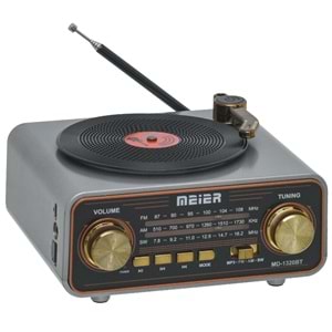 MEIER Usb Bluetooth lu Şarjlı FM Radyo MD-1320 BT