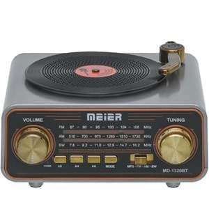 MEIER Usb Bluetooth lu Şarjlı FM Radyo MD-1320 BT