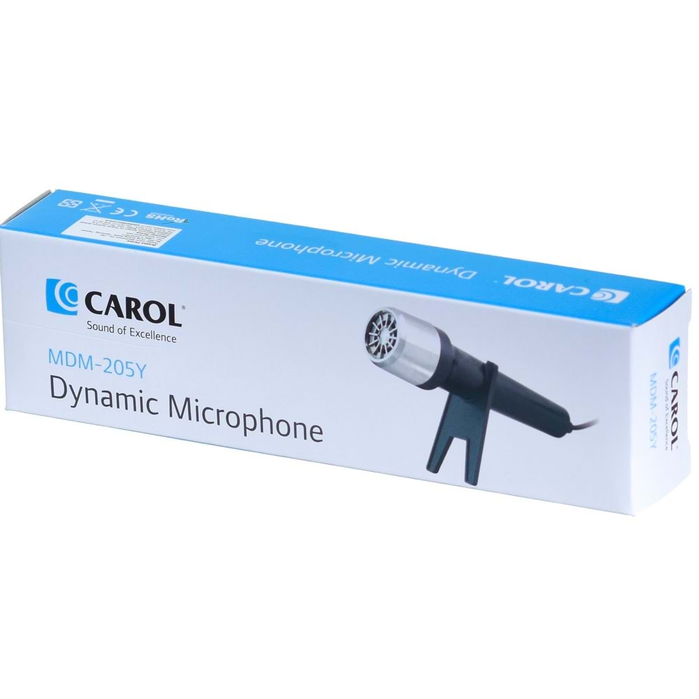 CAROL Kablolu Mini Dinamik El Mikrofonu MDM-205Y