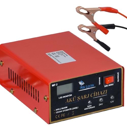 12-24V 12A Akıllı Akü Şarj MF-2