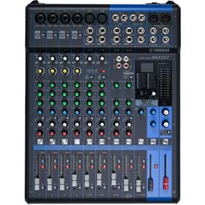 YAMAHA 12 Kanal Deck Mixer MG-12 XCV