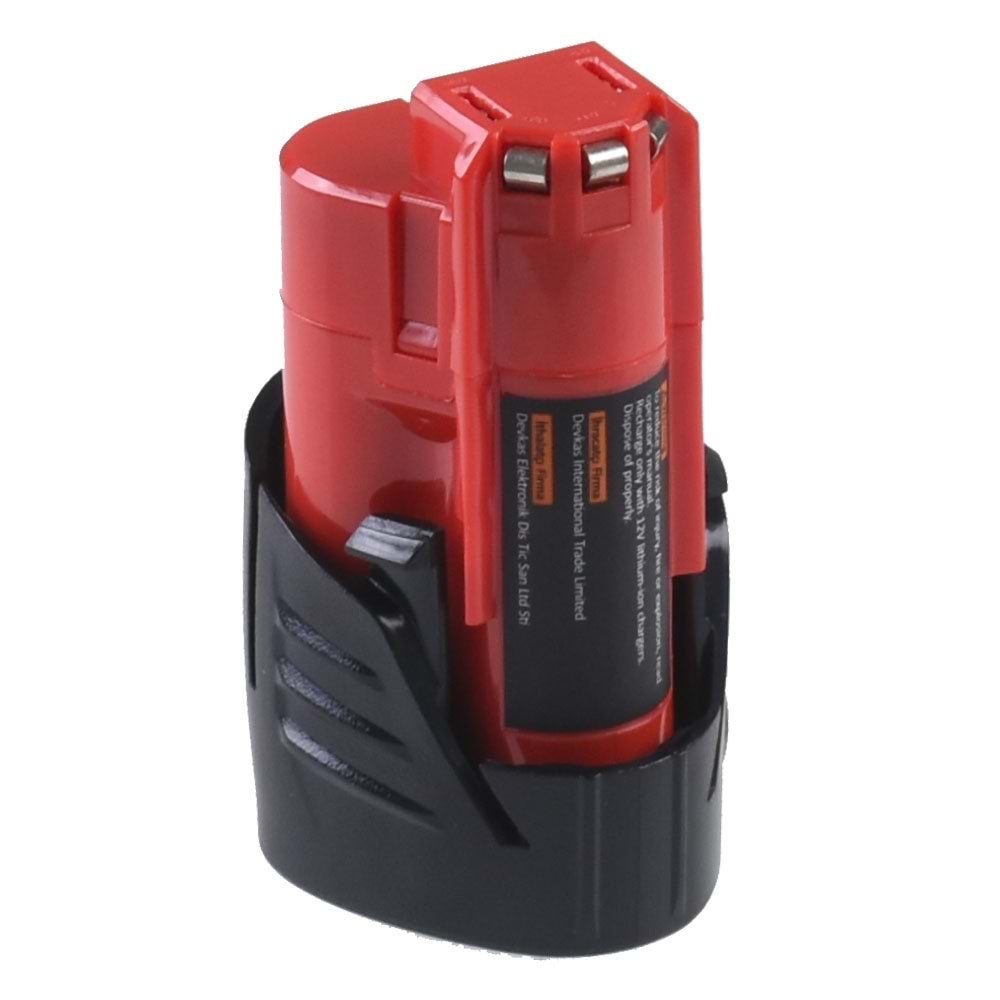 ENNOTOOL 12V 3 Ah Milwaukee M12 Matkap Bataryası A60218004 MİLWAUKEE-M12