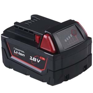 ENNOTOOL 18V 6 Ah Milwaukee M18 Matkap Bataryası A60218005 MİLWAUKEE-M18