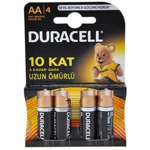 DURACELL Alkaline Kalem Pil (4 Lü Blister) AA MN-1500-4