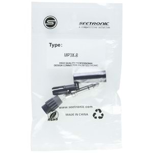 SEETRONIC 6,3 Mm Stero Jak MP3X-B