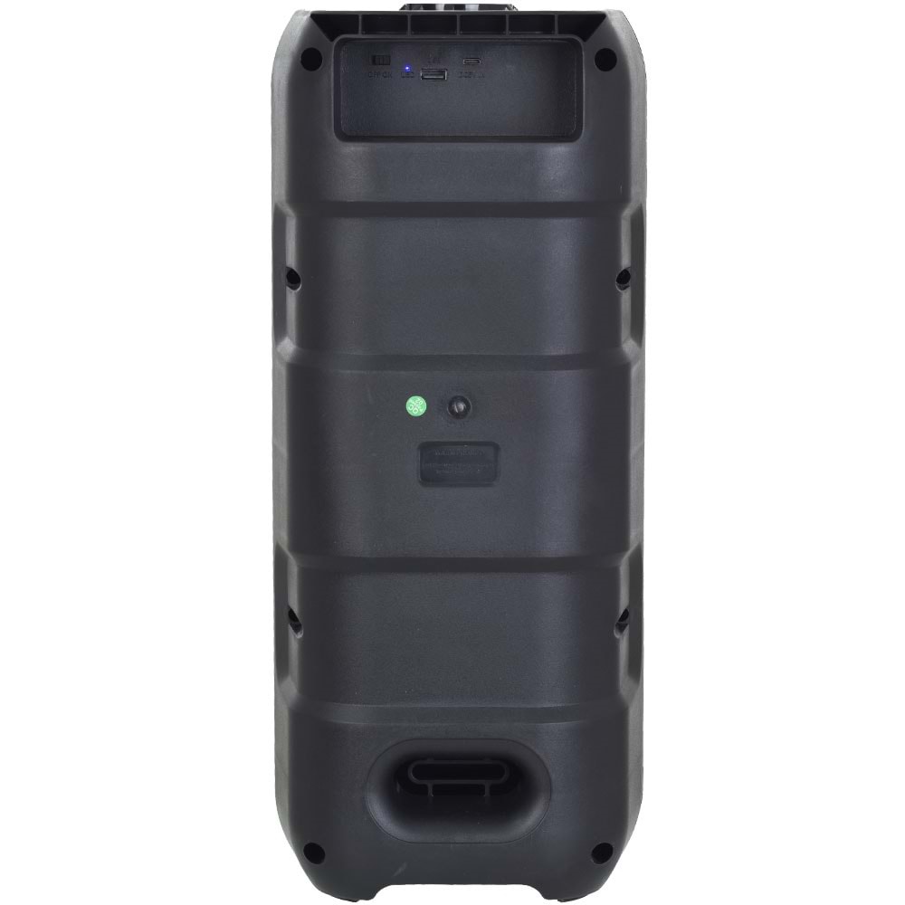 MS Bluetooth ve USB Girişli 2X6,5 İnch Şarjlı Işıklı Müzik Sistemi MS-1952 BT