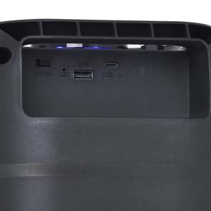 MS Bluetooth ve USB Girişli 2X6,5 İnch Şarjlı Işıklı Müzik Sistemi MS-1952 BT