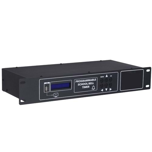 NOTEL Usb Li Akıllı Rack Tipi Fabrika Zil Saati NOT-ZS4R