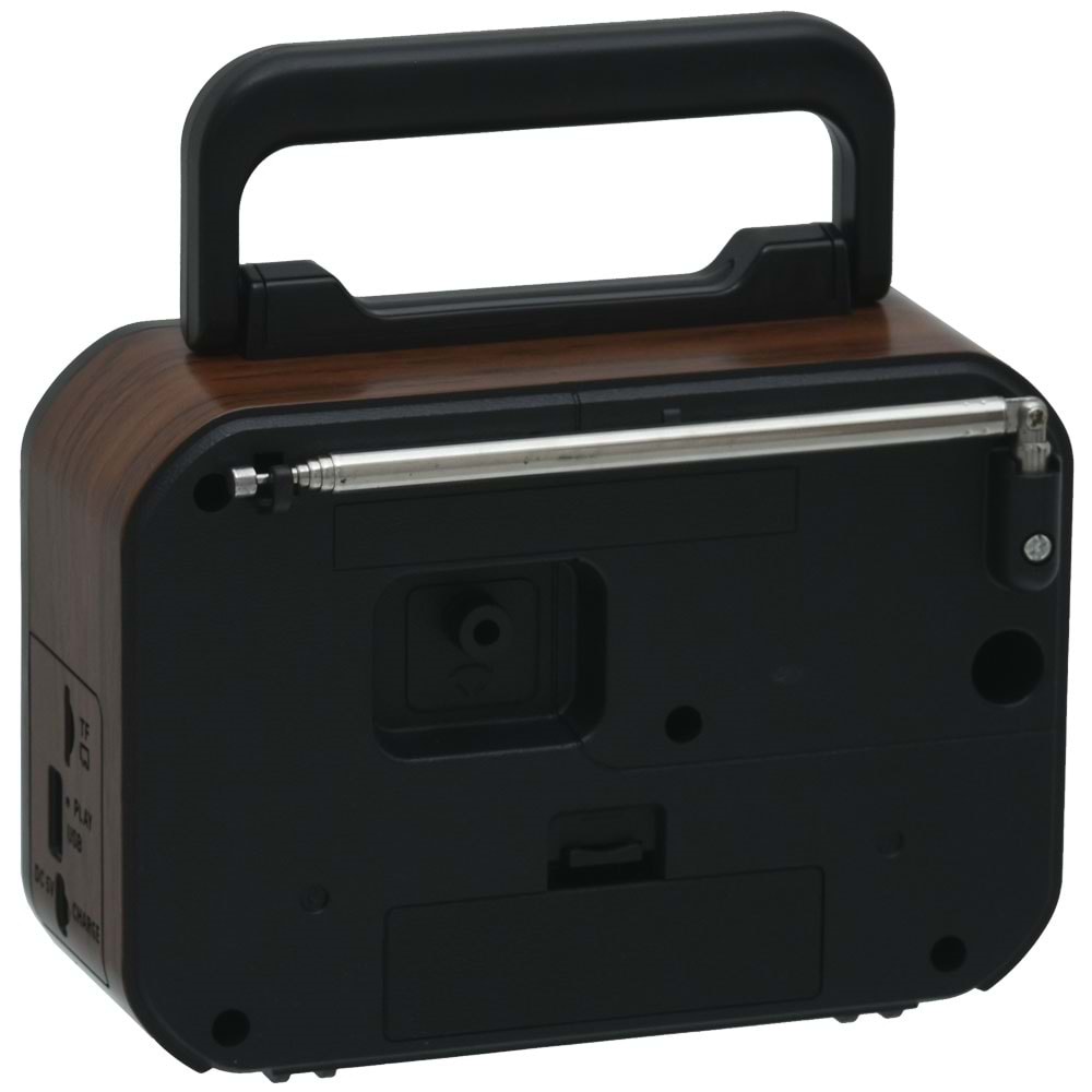 NNS Usb Bluetooth lu Şarjlı Saat li FM Radyo NS-7116 BT