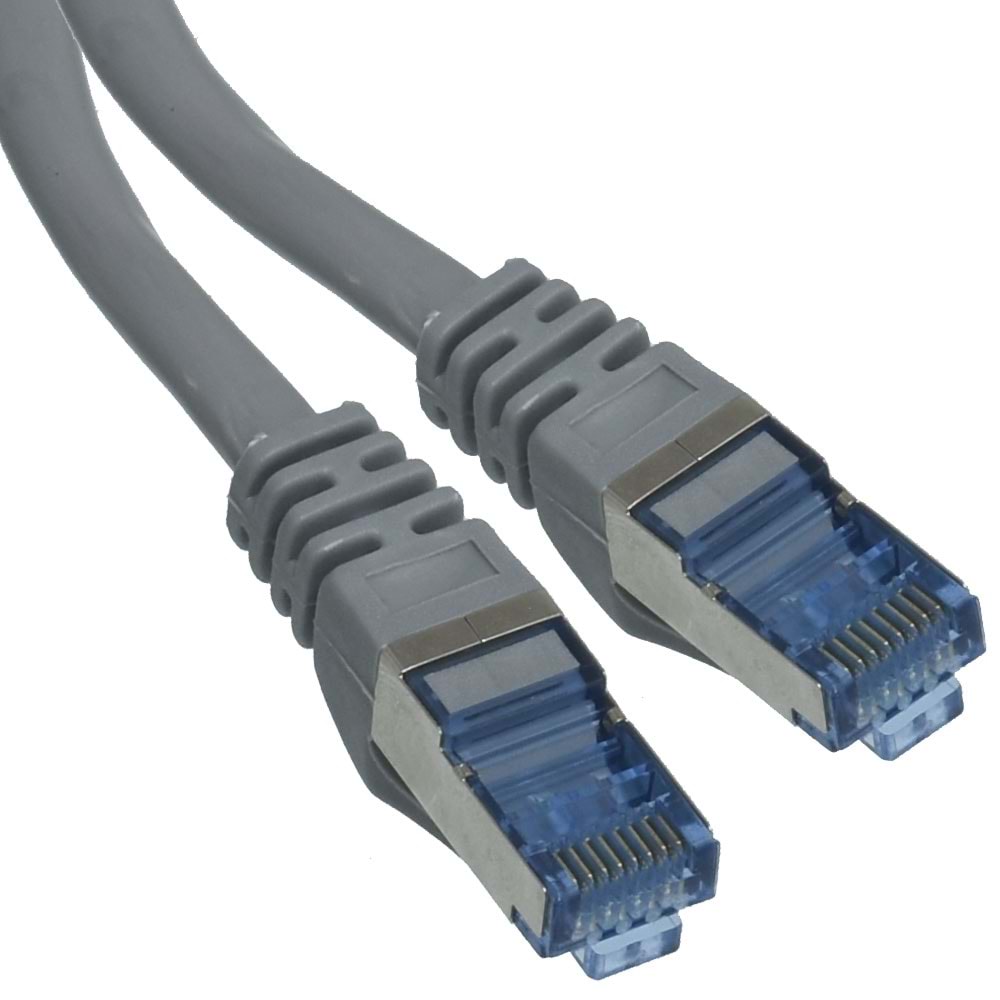NIVATECH 30 Cm Cat6 Pluglu Kablo NTC-7050 GRİ