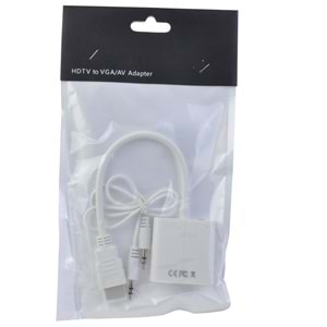 NIVATECH Hdmı Vga 10 Cm Kablolu Adaptör NTC-97