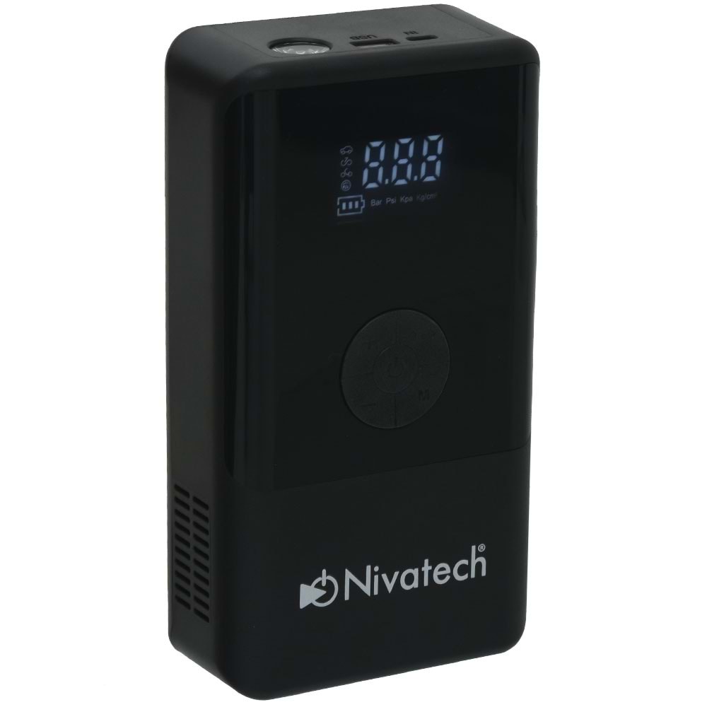 NİVATECH 12V Hava Kompresörü Ve Akü Takviye Cihazı NTC-CR 20000