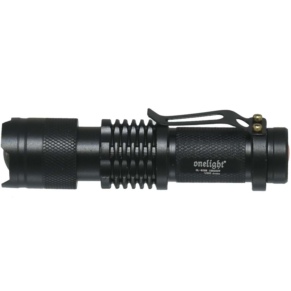 ONELİGHT Şarj Cihazlı Metal El Feneri OL-608 B