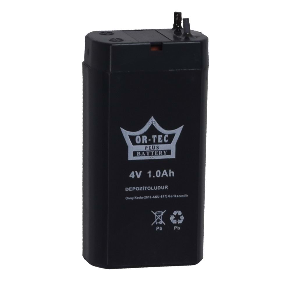 ORTEC 4V 1A Akü ORTEC-4V1
