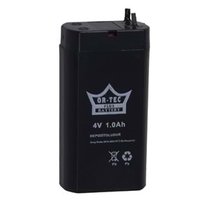 ORTEC 4V 1A Akü ORTEC-4V1